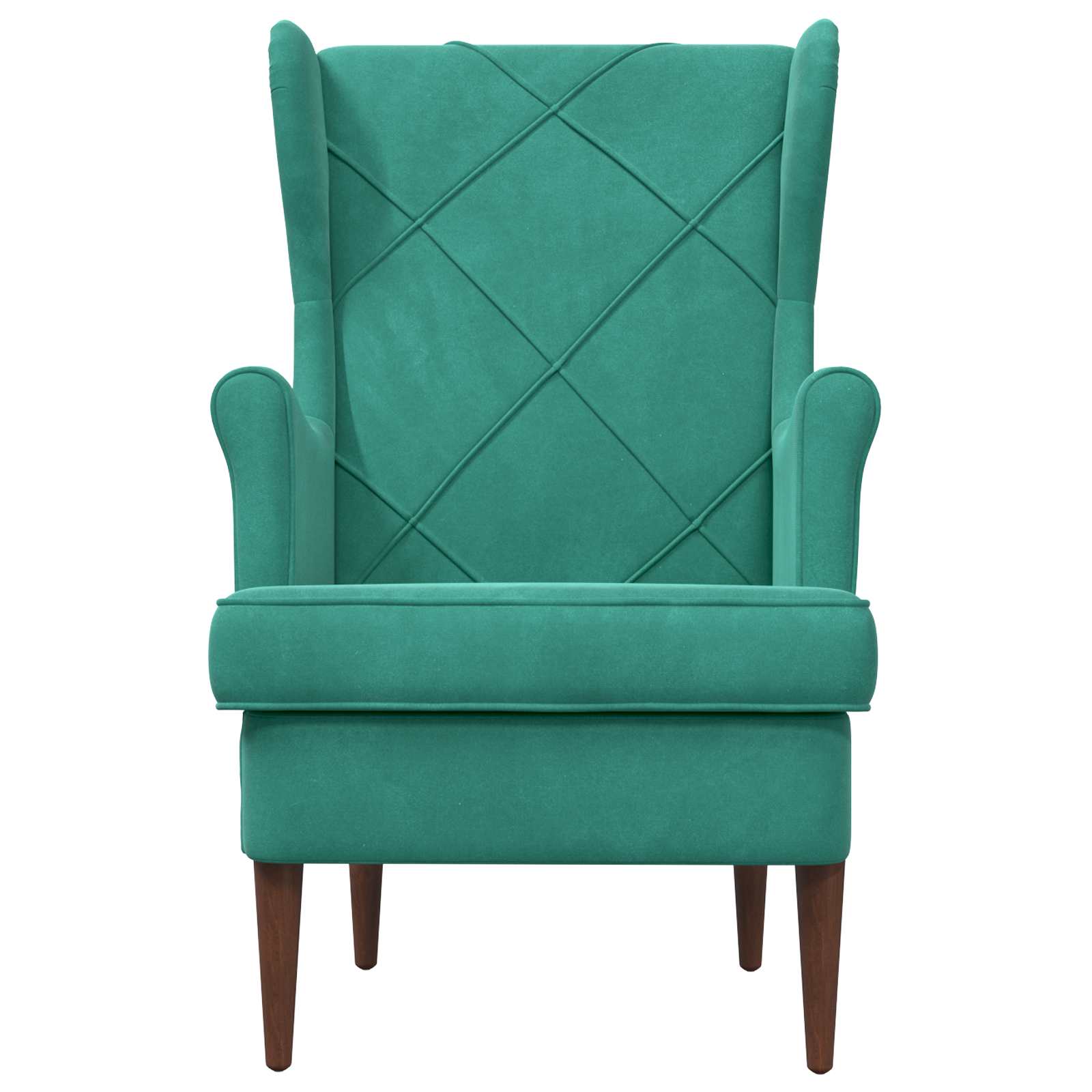 Πολυθρόνα Τιρκουάζ Βελούδο - Pakobazaar