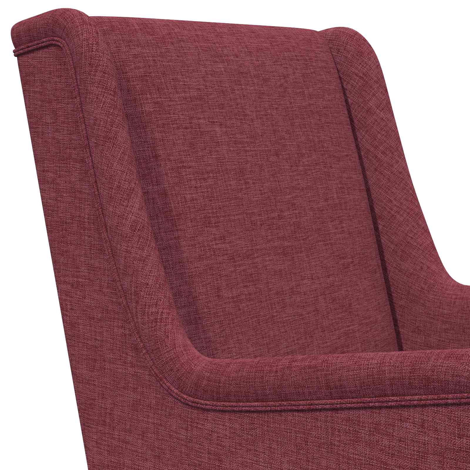 Πολυθρόνα Κόκκινο ύφασμα - Pakobazaar