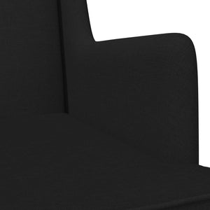 Κουνιστή καρέκλα Μαύρο 62 x 80 x 85 εκ ύφασμα - Pakobazaar