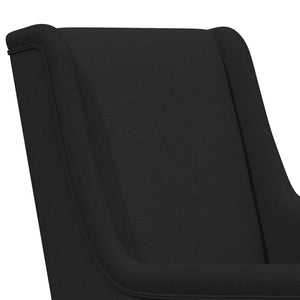 Κουνιστή καρέκλα Μαύρο 62 x 80 x 85 εκ ύφασμα - Pakobazaar