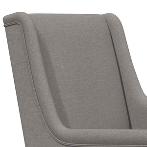 Κουνιστή καρέκλα Taupe 62 x 80 x 85 εκ ύφασμα - Pakobazaar