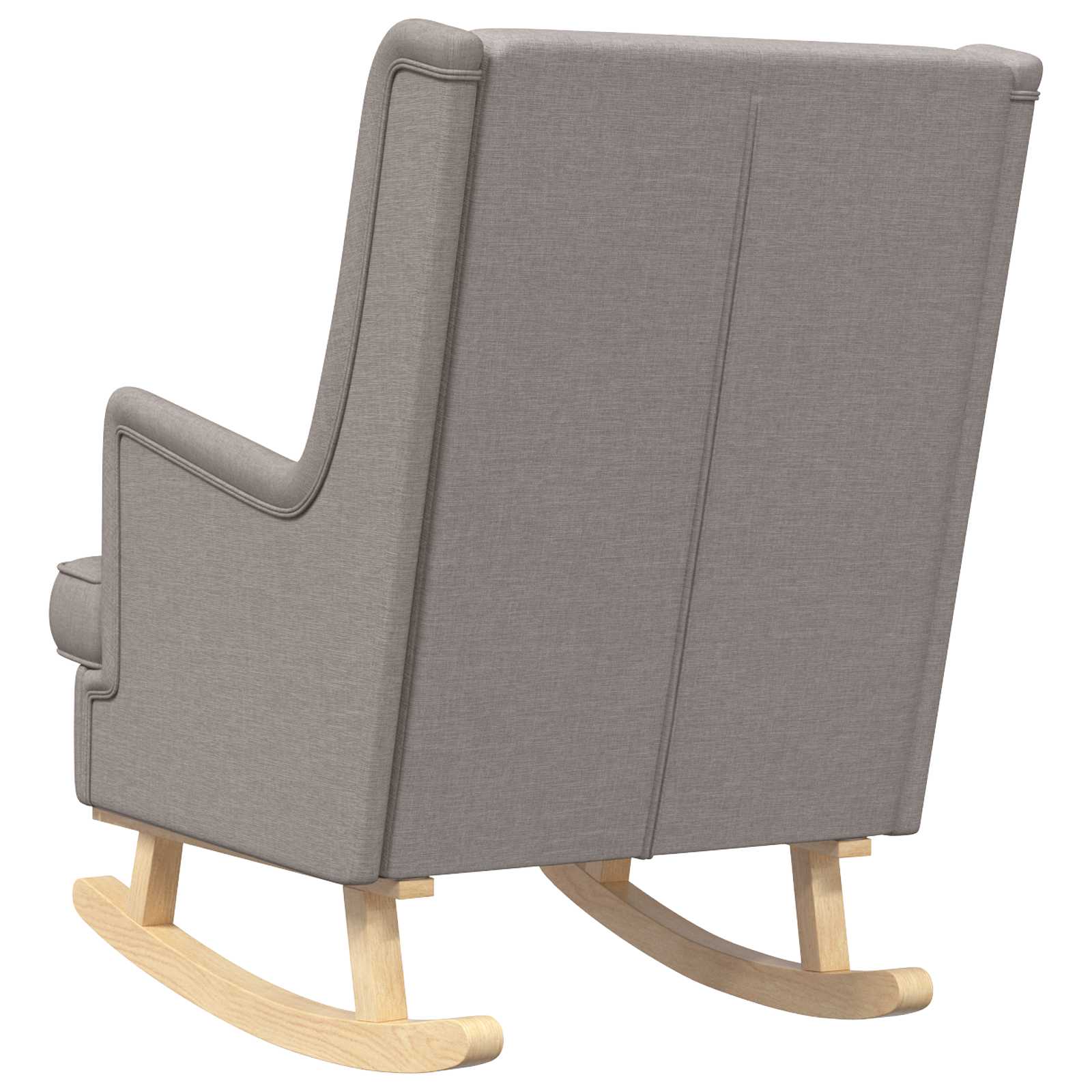 Κουνιστή καρέκλα Taupe 62 x 80 x 85 εκ ύφασμα - Pakobazaar