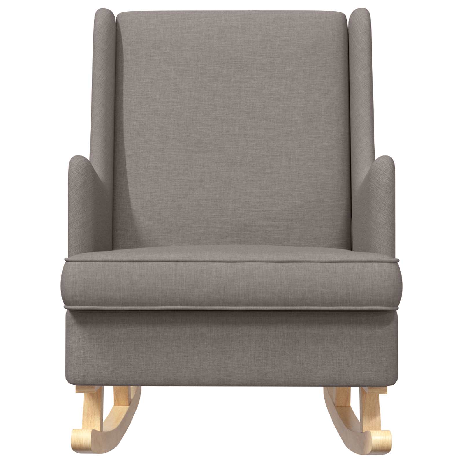 Κουνιστή καρέκλα Taupe 62 x 80 x 85 εκ ύφασμα - Pakobazaar