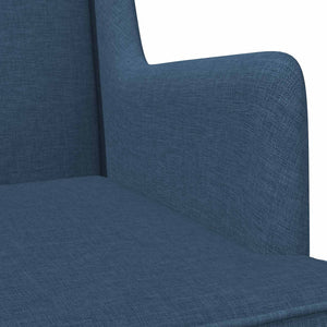 Κουνιστή καρέκλα Μπλε 62 x 80 x 85 εκ ύφασμα - Pakobazaar
