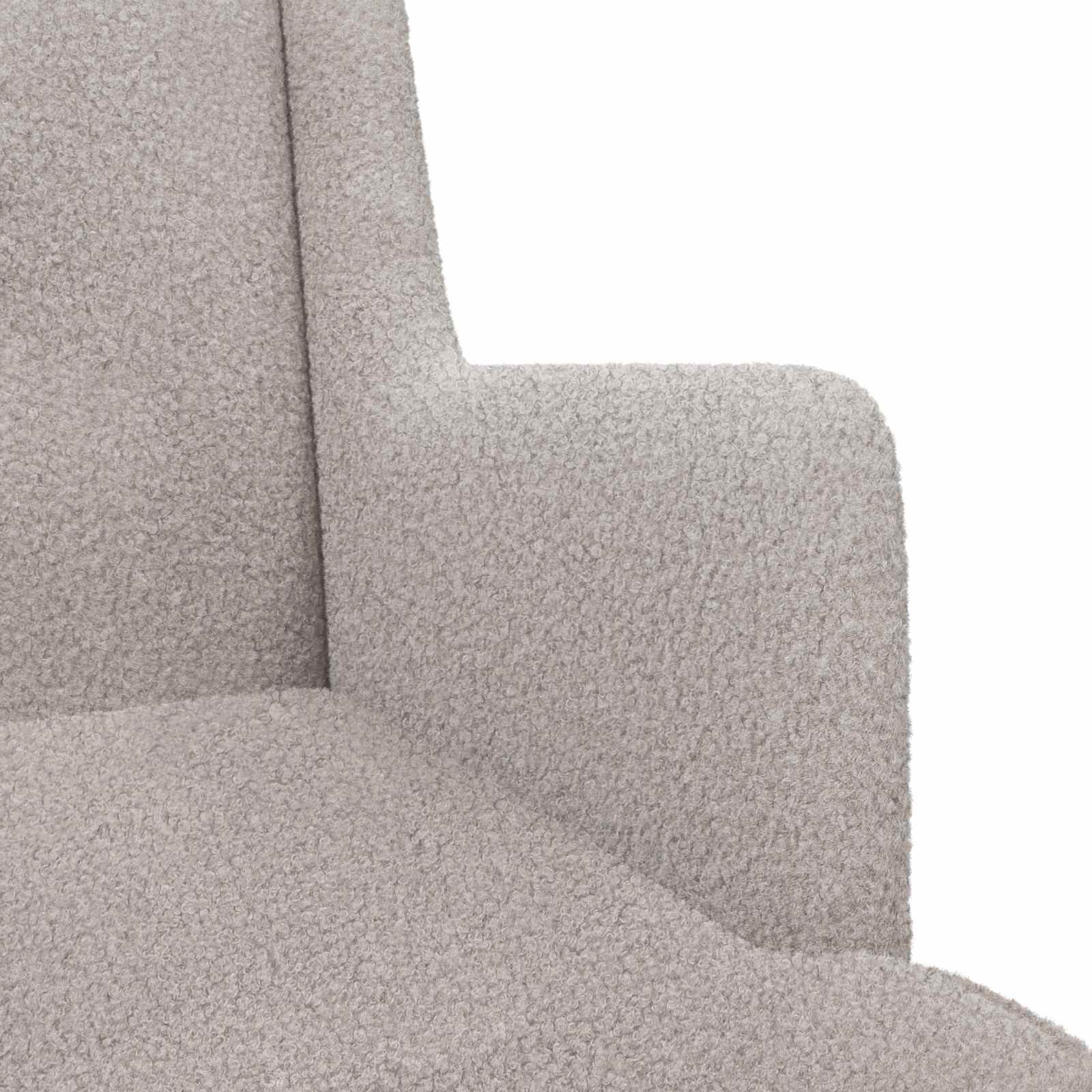 Κουνιστή καρέκλα Ανοιχτό γκρι 62 x 80 x 85 εκ - Pakobazaar