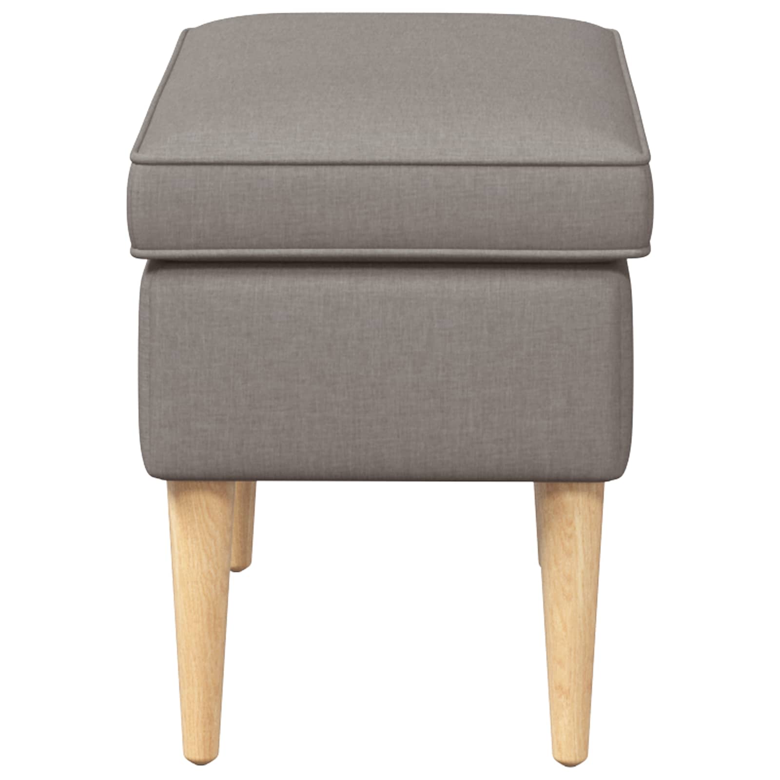Πολυθρόνα Ποδιών Taupe 55 x 35 x 41 εκ Πολυεστέρας - Pakobazaar