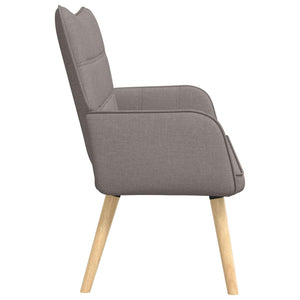 Διθέσιος Καναπές Taupe 115 x 61 x 87 εκ. ύφασμα - Pakobazaar