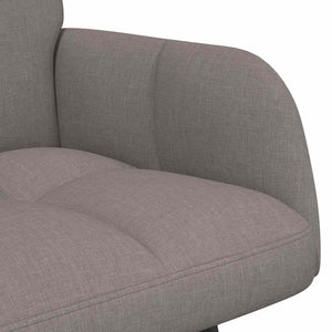 Διθέσιος Καναπές Taupe 115 x 61 x 87 εκ. ύφασμα - Pakobazaar