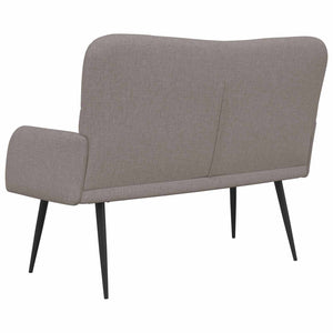 Διθέσιος Καναπές Taupe 115 x 61 x 87 εκ. ύφασμα - Pakobazaar