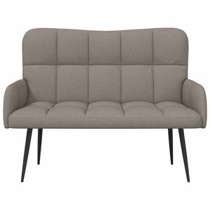 Διθέσιος Καναπές Taupe 115 x 61 x 87 εκ. ύφασμα - Pakobazaar