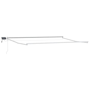 Χειροκίνητη αναδιπλούμενη τέντα με LED 4 x 2 m - Pakobazaar