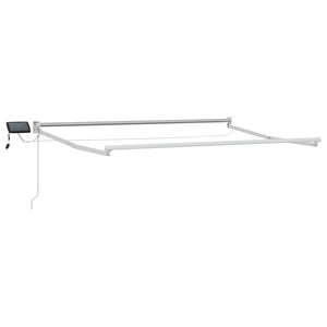 Χειροκίνητη αναδιπλούμενη τέντα με LED 3 x 2,5 μ - Pakobazaar