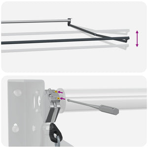 Ηλεκτρικό Αναδιπλούμενο Σκίαστρο Κίτρινο και Λευκό 3 x 2,5 μ - Pakobazaar