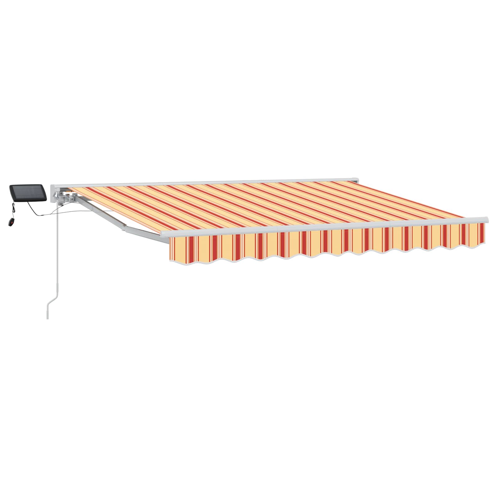 Χειροκίνητο πλαίσιο τέντας με LED 3,5 x 2 m - Pakobazaar