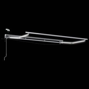 Ηλεκτρικό Αναδιπλούμενο Σκίαστρο Μπορντό 3,5 x 2 m - Pakobazaar