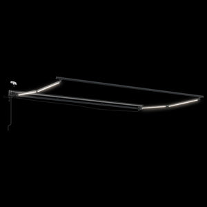 Ηλεκτρικό Αναδιπλούμενο Σκίαστρο Ανοιχτό γκρι 4 x 3,5 μ - Pakobazaar