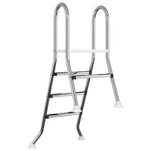 Σκάλα για μερικώς εντοιχισμένη πισίνα 172 x 106 cm 3-Βήμα