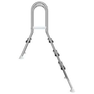 Σκάλα για μερικώς εντοιχισμένη πισίνα 172 x 106 cm 3-Βήμα