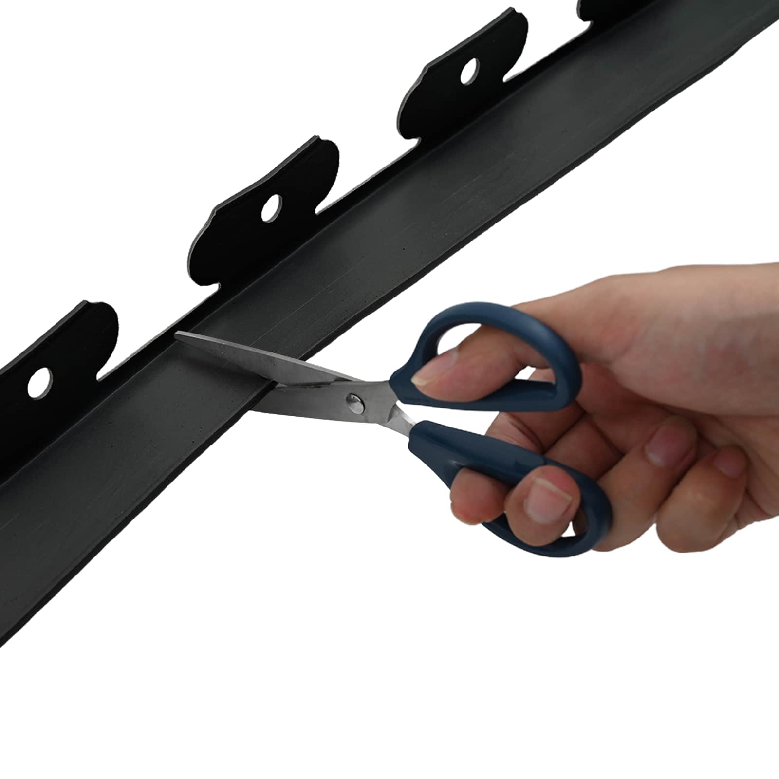 Περιγράμματα γκαζόν Μαύρο 2000 x 4 x 5 εκ. Πλαστικό