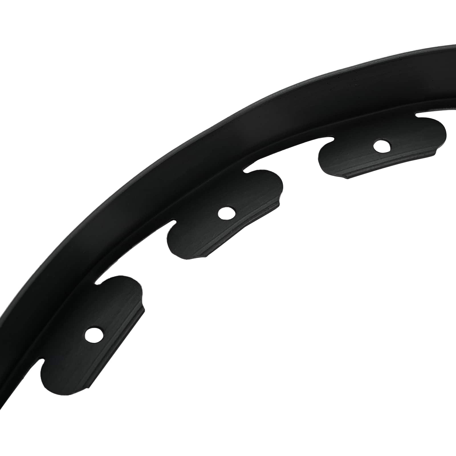 Περιγράμματα γκαζόν Μαύρο 4000 x 4 x 5 εκ Πλαστικό