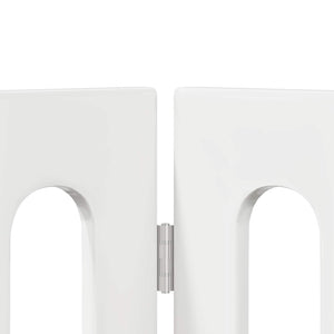 Αναδιπλούμενη περίφραξη κατοικίδιων 2 pcs 100,5 x 38 x 90 εκ - Pakobazaar