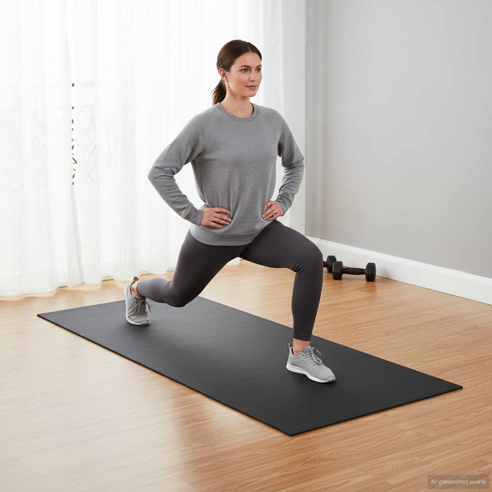 Ματ Προστασίας Αθλητισμού Μαύρο 120 x 60 x 0,6 εκ. - Pakobazaar