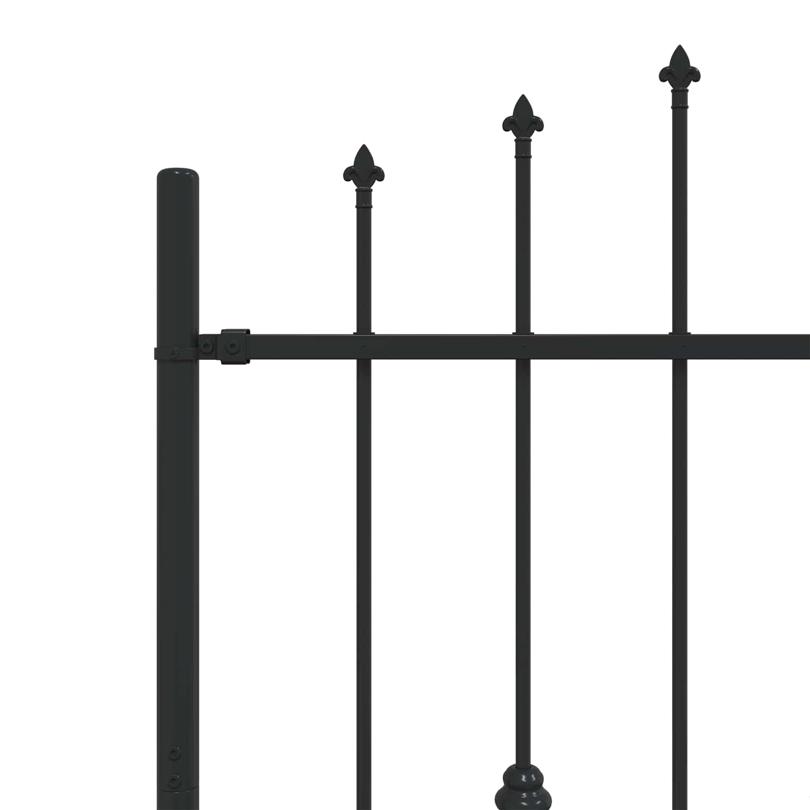 Φράχτης με Σπίθες Μαύρο 200 x 150 cm
