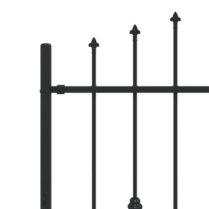 Φράχτης με Σπίθες ASTEN 200 x 150 cm Μαύρο