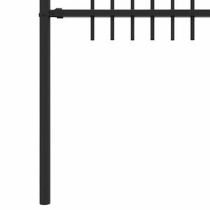 Φράχτης Καμάρας με Άκρες DRONTEN 200 x 150 cm Μαύρο