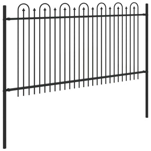Φράχτης Καμάρας με Άκρες DRONTEN 200 x 150 cm Μαύρο