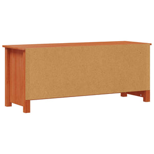 Ντουλάπα Παπουτσιών Κερωμένο Καφέ 110 x 38 x 45,5 εκ - Pakobazaar