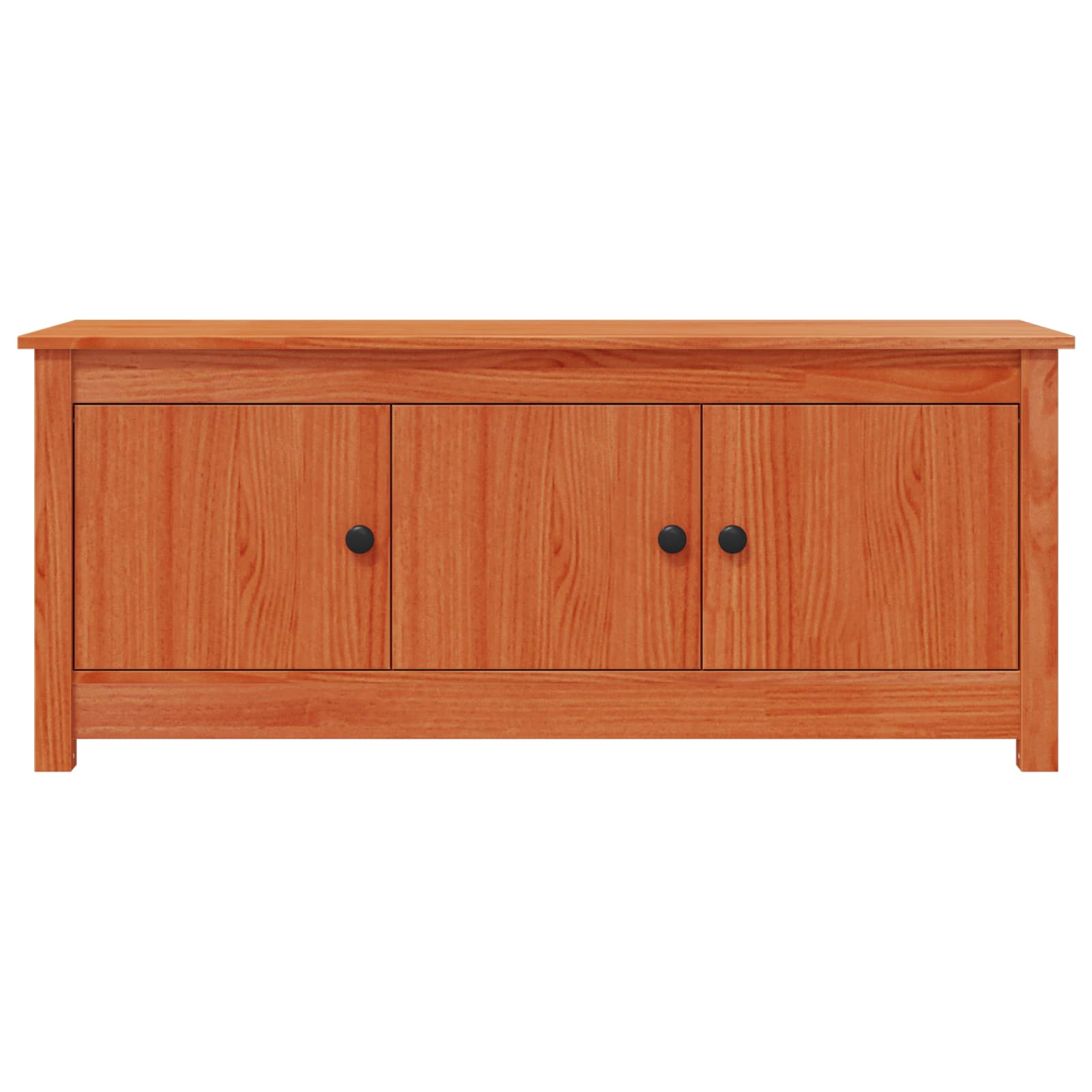 Ντουλάπα Παπουτσιών Κερωμένο Καφέ 110 x 38 x 45,5 εκ - Pakobazaar