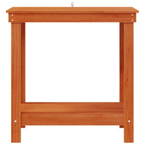Πάγκος εργασίας Κερωμένο Καφέ 80 x 50 x 80 cm Στερεό πεύκο - Pakobazaar