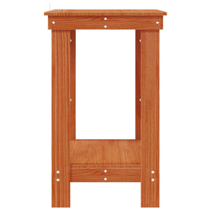 Πάγκος εργασίας Κερωμένο Καφέ 80 x 50 x 80 cm Στερεό πεύκο - Pakobazaar