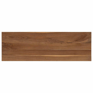 Τραπέζι κονσόλας Φυσικό 110 x 35 x 75 cm Στερεό Ξύλο Τίκ - Pakobazaar
