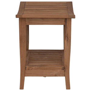 Τραπέζι Πλευρικής Μπανιέρας Φυσικό 50 x 35 x 45 cm - Pakobazaar