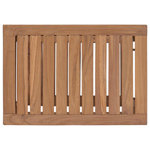 Τραπέζι Πλευρικής Μπανιέρας Φυσικό 50 x 35 x 45 cm - Pakobazaar