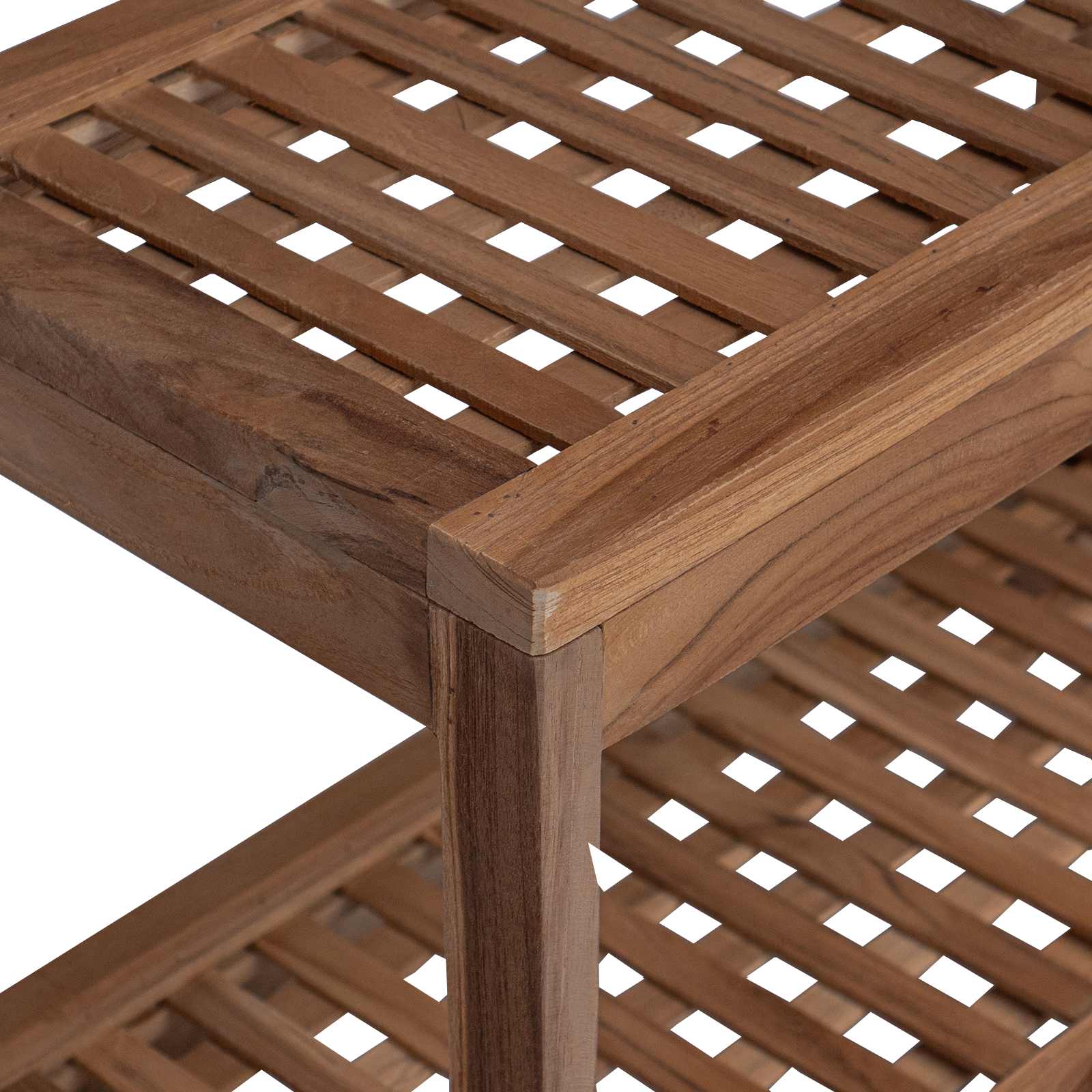 Τραπέζι Πλευρικής Μπανιέρας Φυσικό 60 x 30 x 45 cm