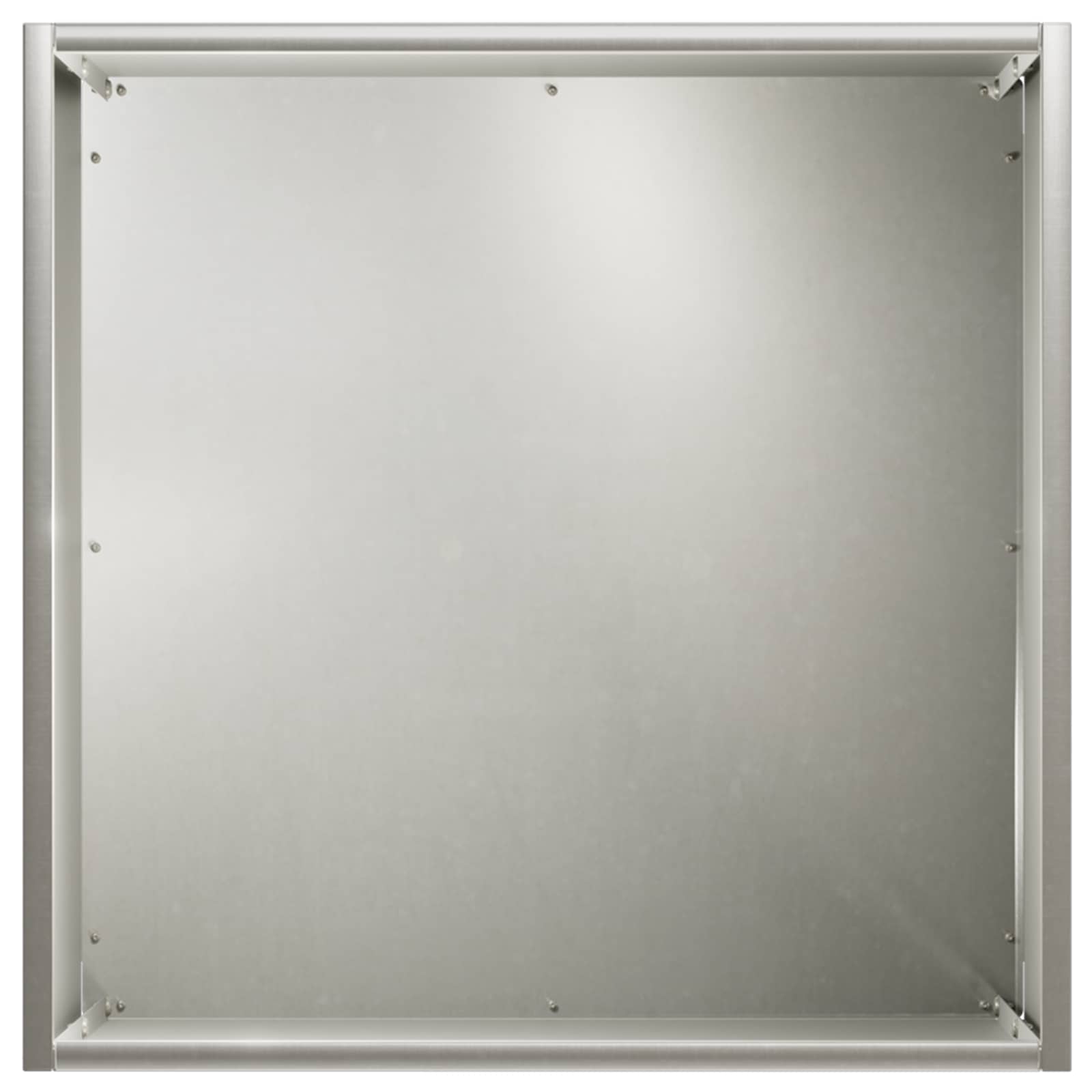 Γλάστρα Κήπου 2 τμχ. Ασημί 25 x 25 x 25 cm Ανοξείδωτο Ατσάλι - Pakobazaar