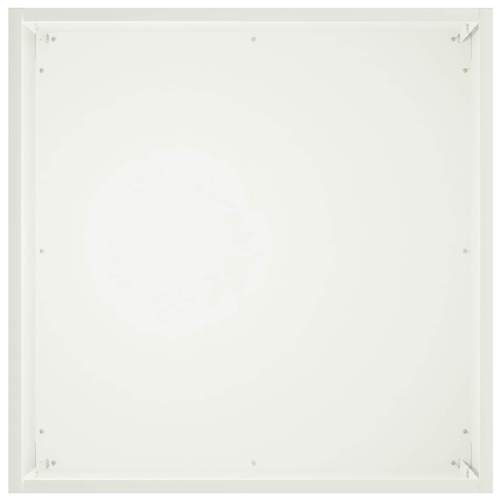 Γλάστρα Κήπου Λευκό 45 x 45 x 45 cm Ψυχρής έλασης χάλυβας