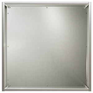 Γλάστρα Κήπου 2 τμχ. Ασημί 45 x 45 x 45 cm Ανοξείδωτο Ατσάλι - Pakobazaar