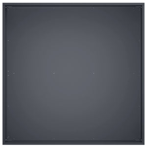 Γλάστρα Κήπου 2 τμχ. Ανθρακί 40 x 40 x 20 cm