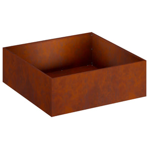 Γλάστρα Κήπου 2 τμχ. Σκ rusty 40 x 40 x 20 cm - Pakobazaar