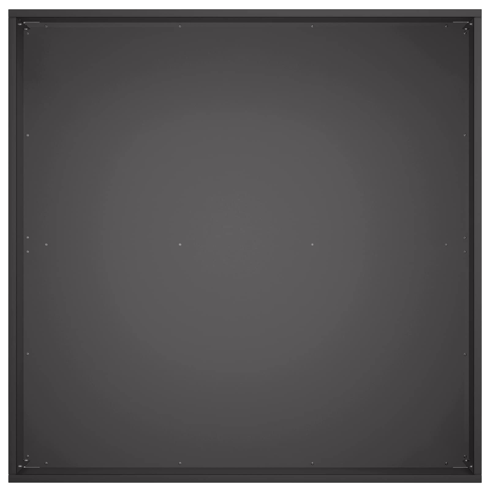 Γλάστρα Κήπου 2 τμχ. Μαύρο 60 x 60 x 20 εκ - Pakobazaar