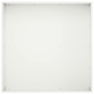 Γλάστρα Κήπου 2 τμχ. Λευκό 60 x 60 x 20 εκ - Pakobazaar