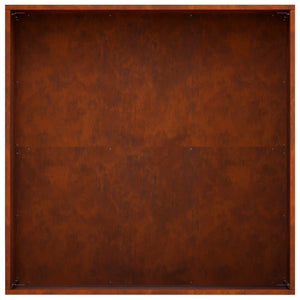 Γλάστρα Κήπου Σκ rusty 60 x 60 x 20 εκ - Pakobazaar
