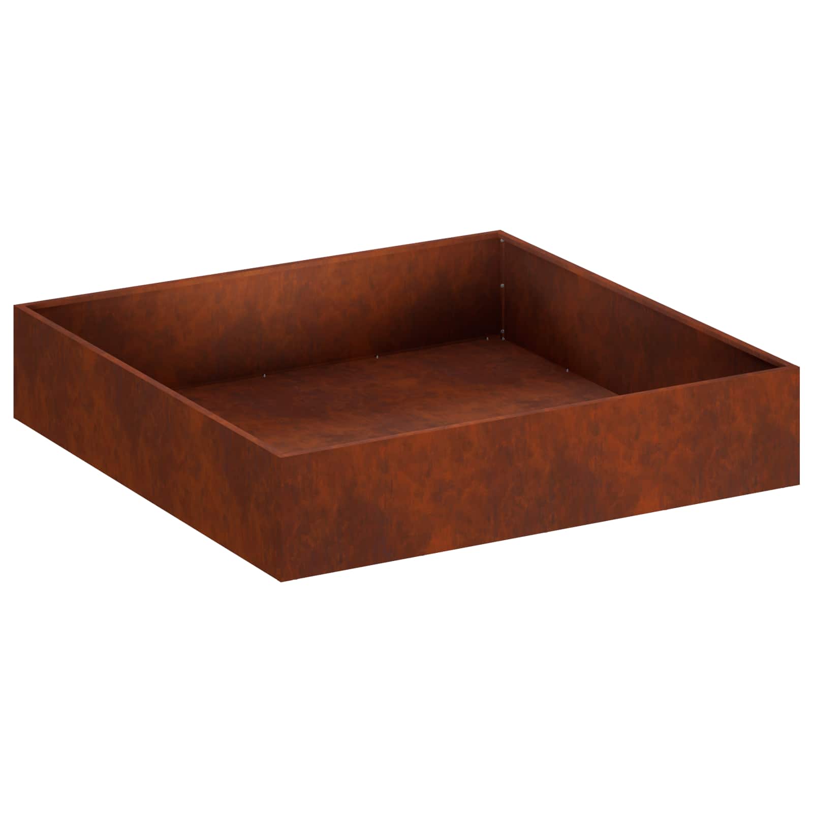 Γλάστρα Κήπου 2 τμχ. Σκ rusty 100 x 100 x 20 cm