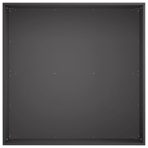 Γλάστρα Κήπου Μαύρο 40 x 40 x 30 cm Ψυχρής έλασης χάλυβας - Pakobazaar