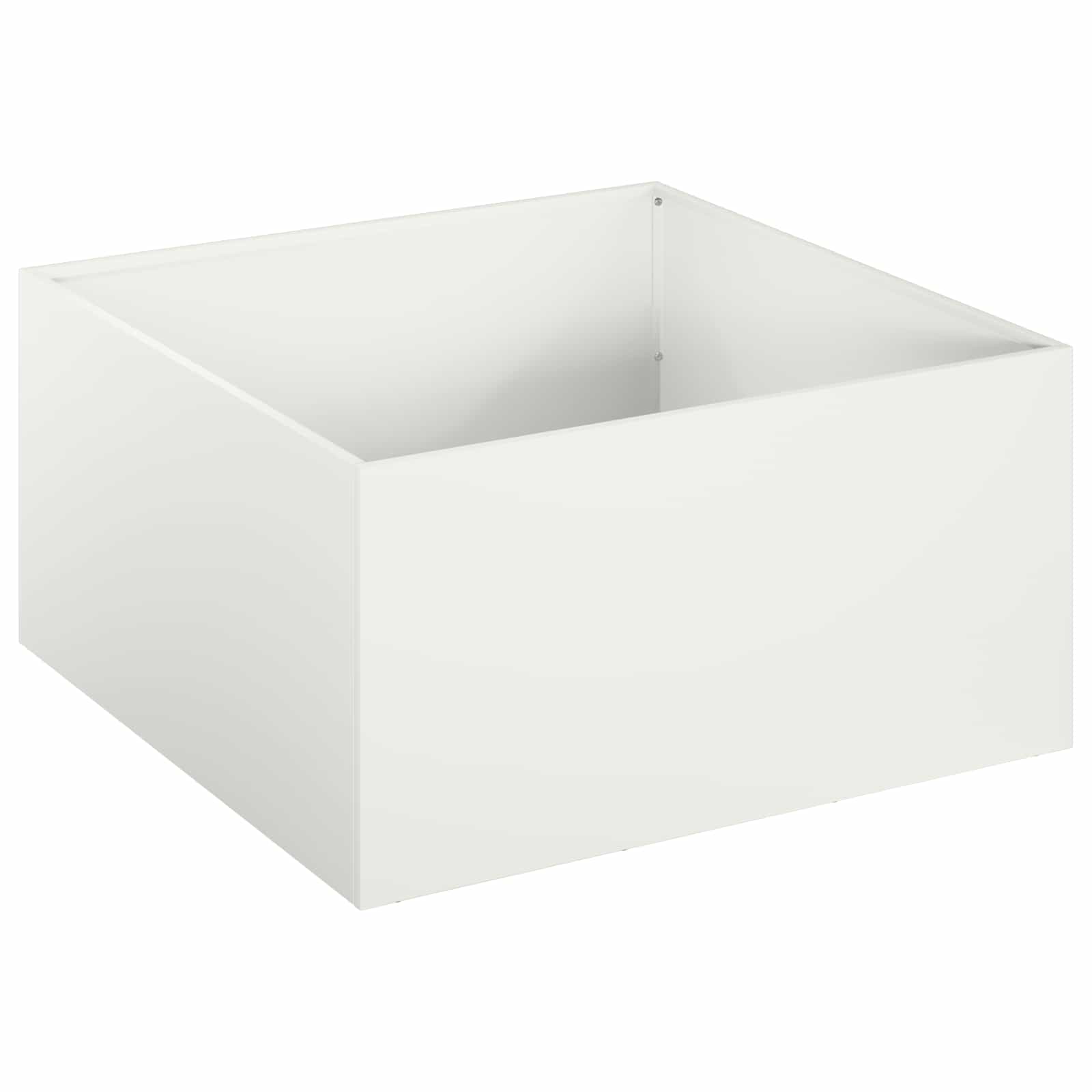 Γλάστρα Κήπου 2 τμχ. Λευκό 40 x 40 x 30 cm