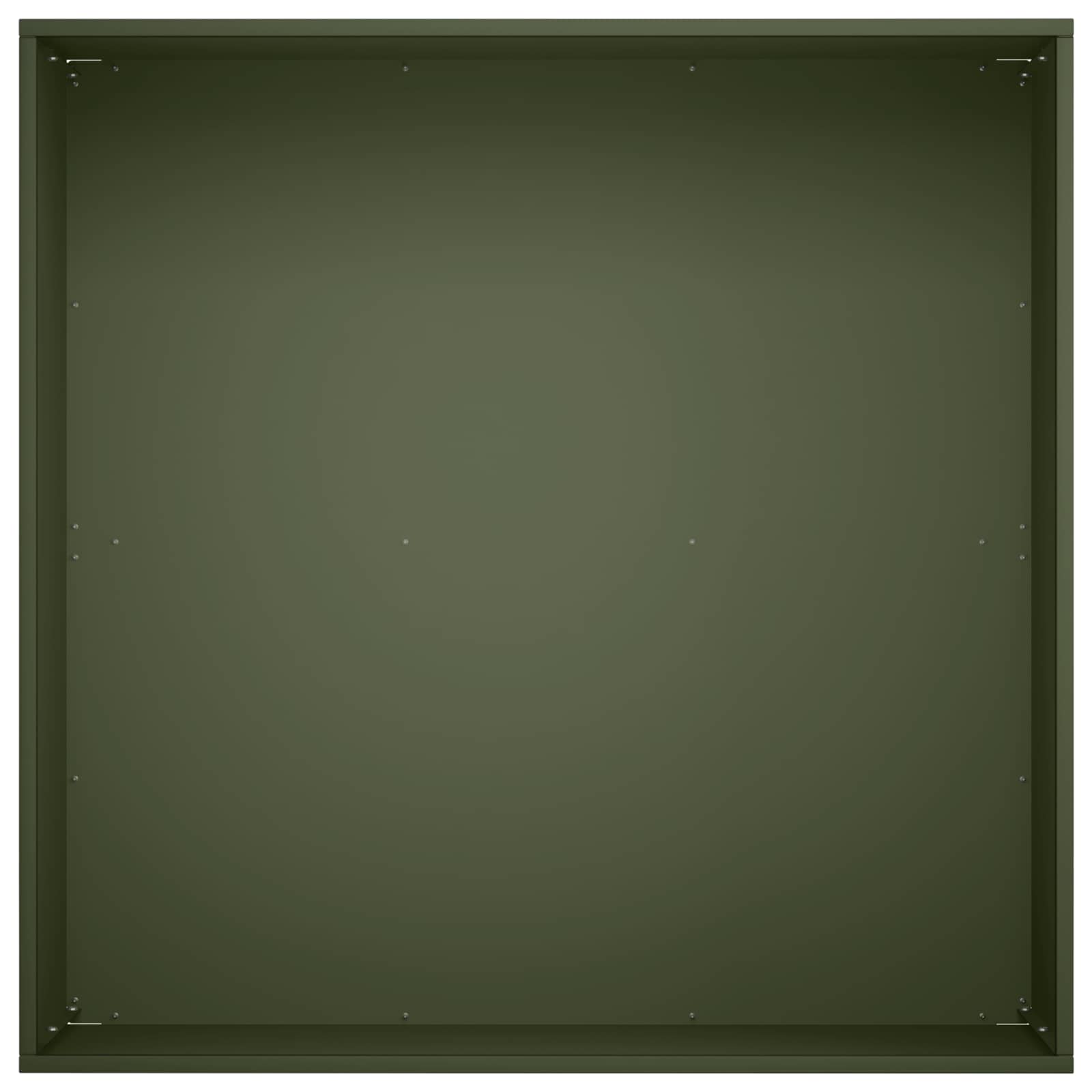 Γλάστρα Κήπου 2 τμχ. Λαδί 60 x 60 x 30 cm Ψυχρής έλασης χάλυβας - Pakobazaar